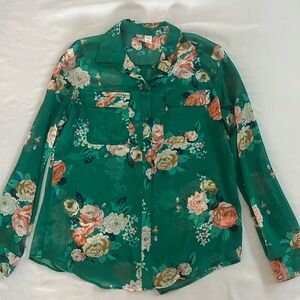 Old Navy Sheer Blouse